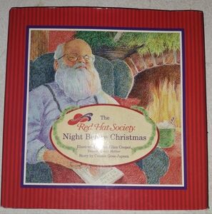 Red hat society xmas book